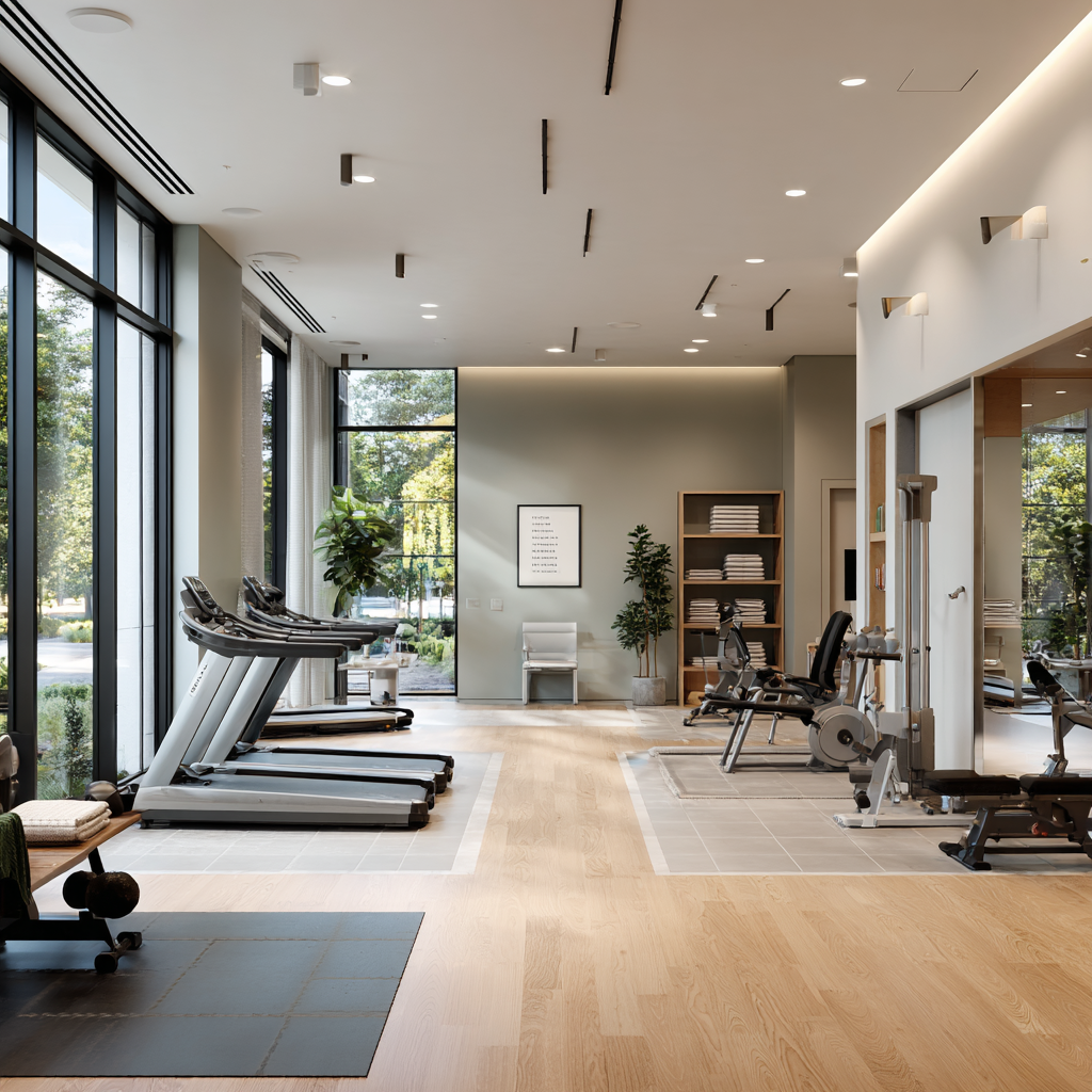 Welcoming admissions area at AXIS Rehab